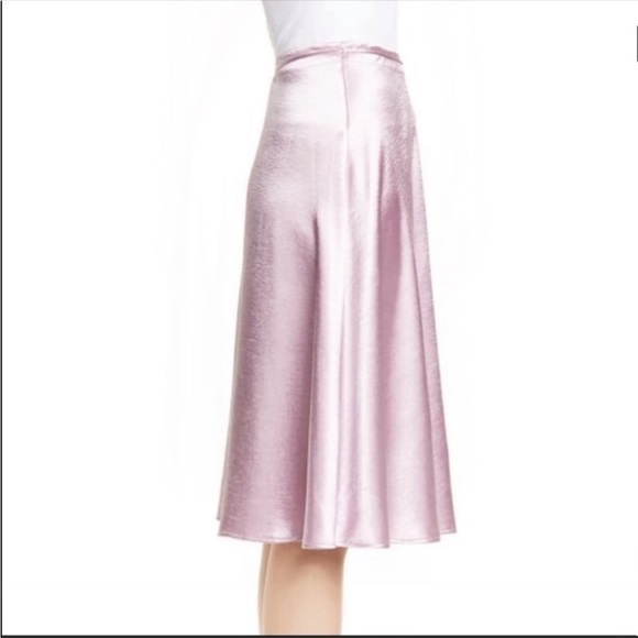 Joie Alberic A-Line Satin Skirt in Fleur D-Isle NWT - Picture 2 of 8